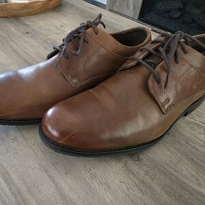 Rockport Tan Leather Derbys